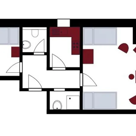 Sandwall 11a_ Whg_ 5 _gaestehaus G Apartmán